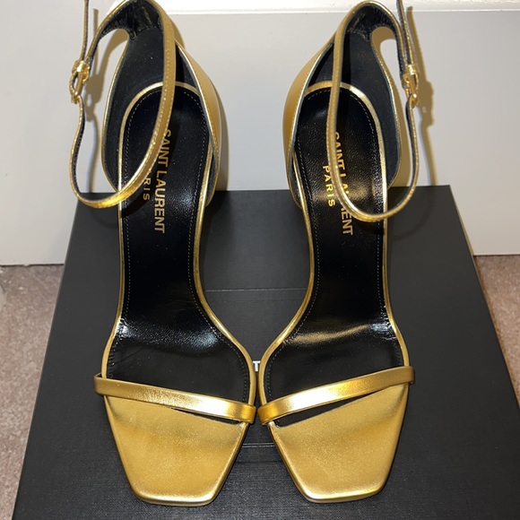 Ysl opyum 110 heels oro brand new! - Picture 2 of 10